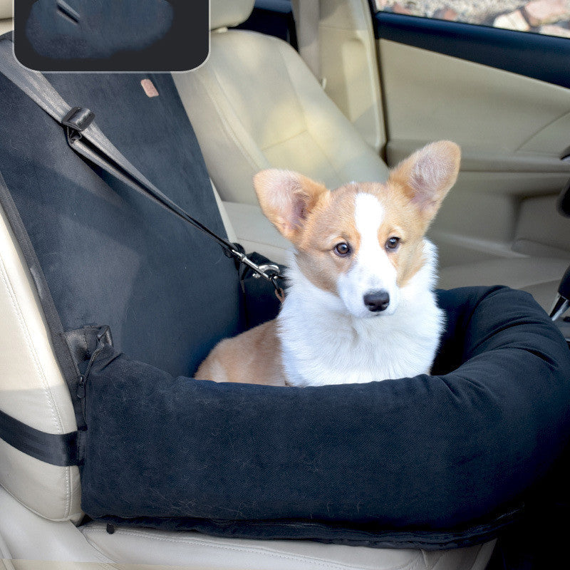 Cozy Travel Car Seat & Bed for Small Dogs