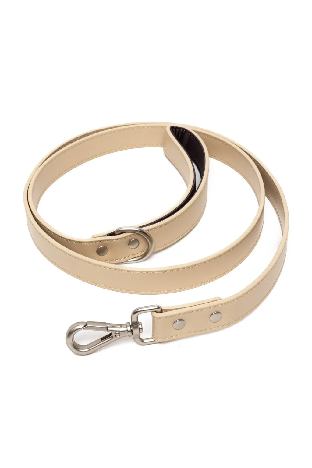Champagne Fizz Vegan Leather Dog Leash-0