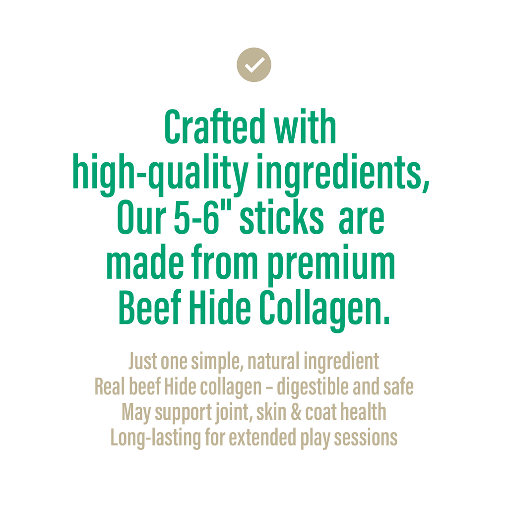 Collagen Sticks for Dogs – 5-6" (5 Count)-2