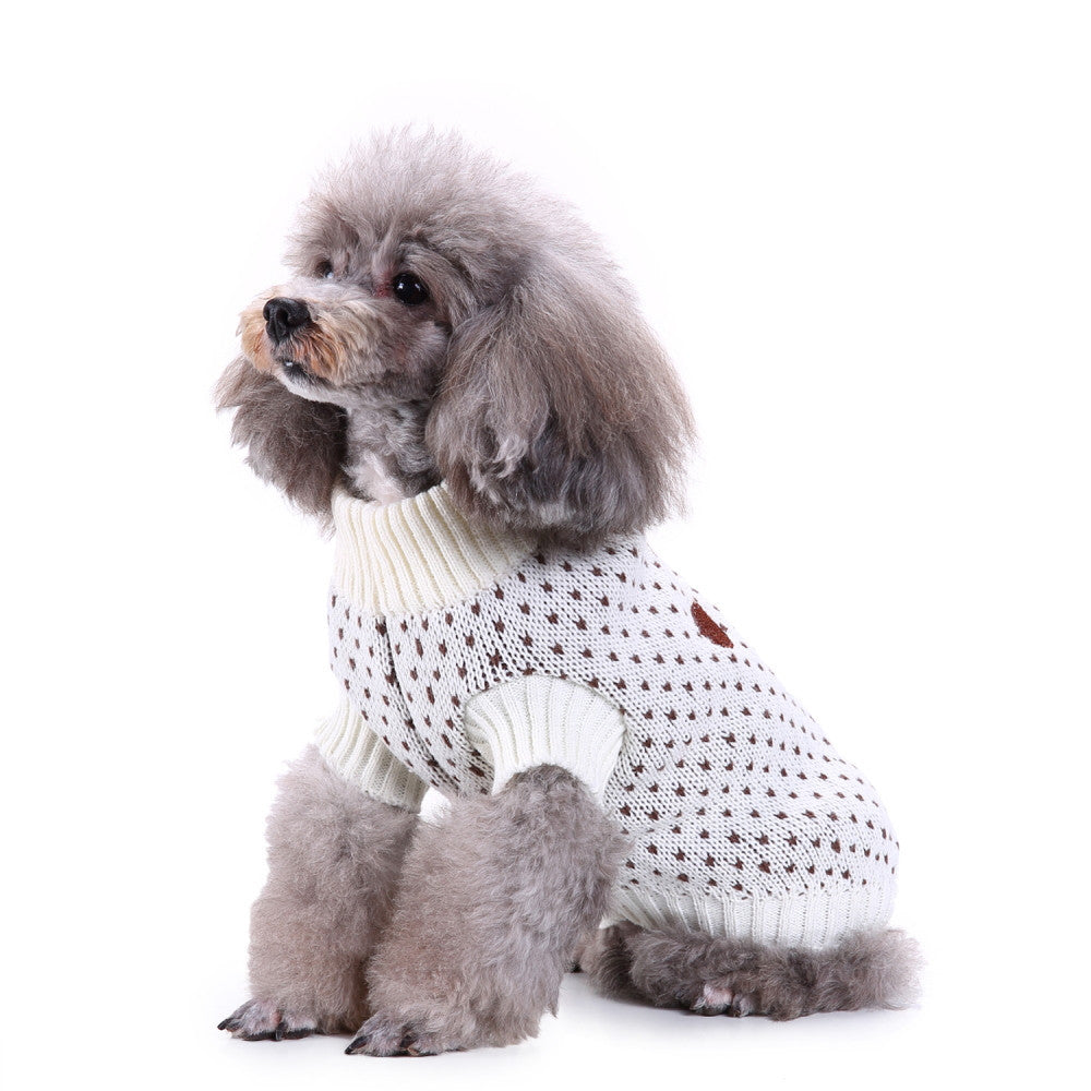 🐾 Cozy Paws Turtleneck Sweater