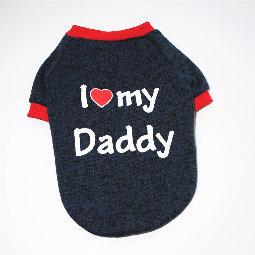 I ❤️ My Mommy / Daddy Dog Sweatshirt