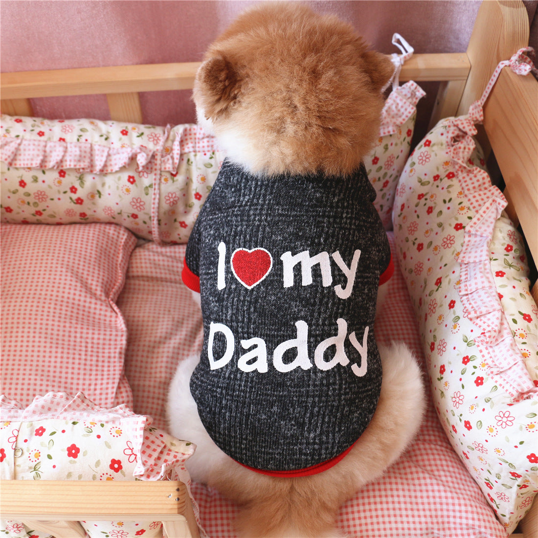 I ❤️ My Mommy / Daddy Dog Sweatshirt