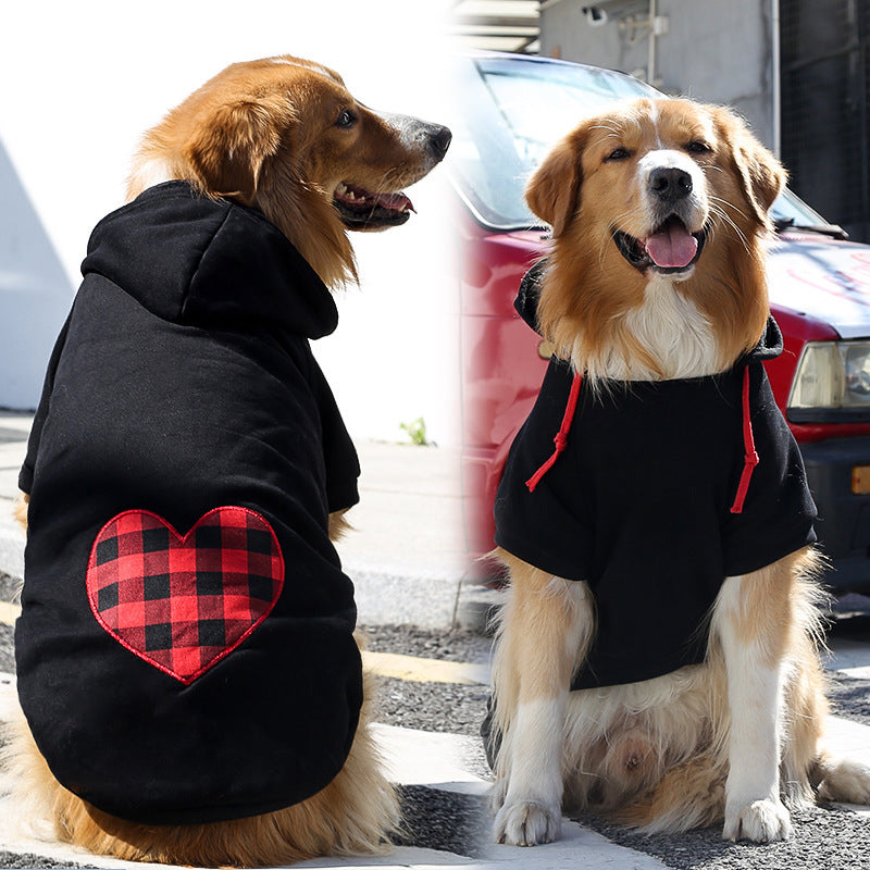 Buffalo Plaid Paw Hoodie