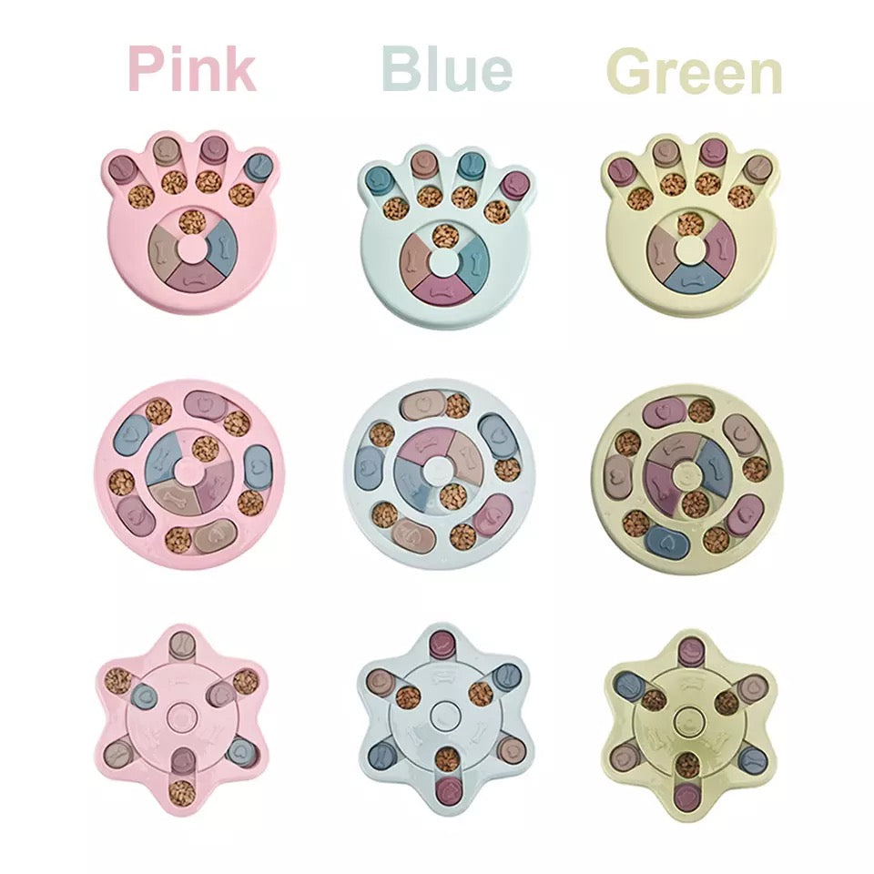 Interactive Slow Feeder Puzzle Toy for Dogs and Cats IQ Training-2