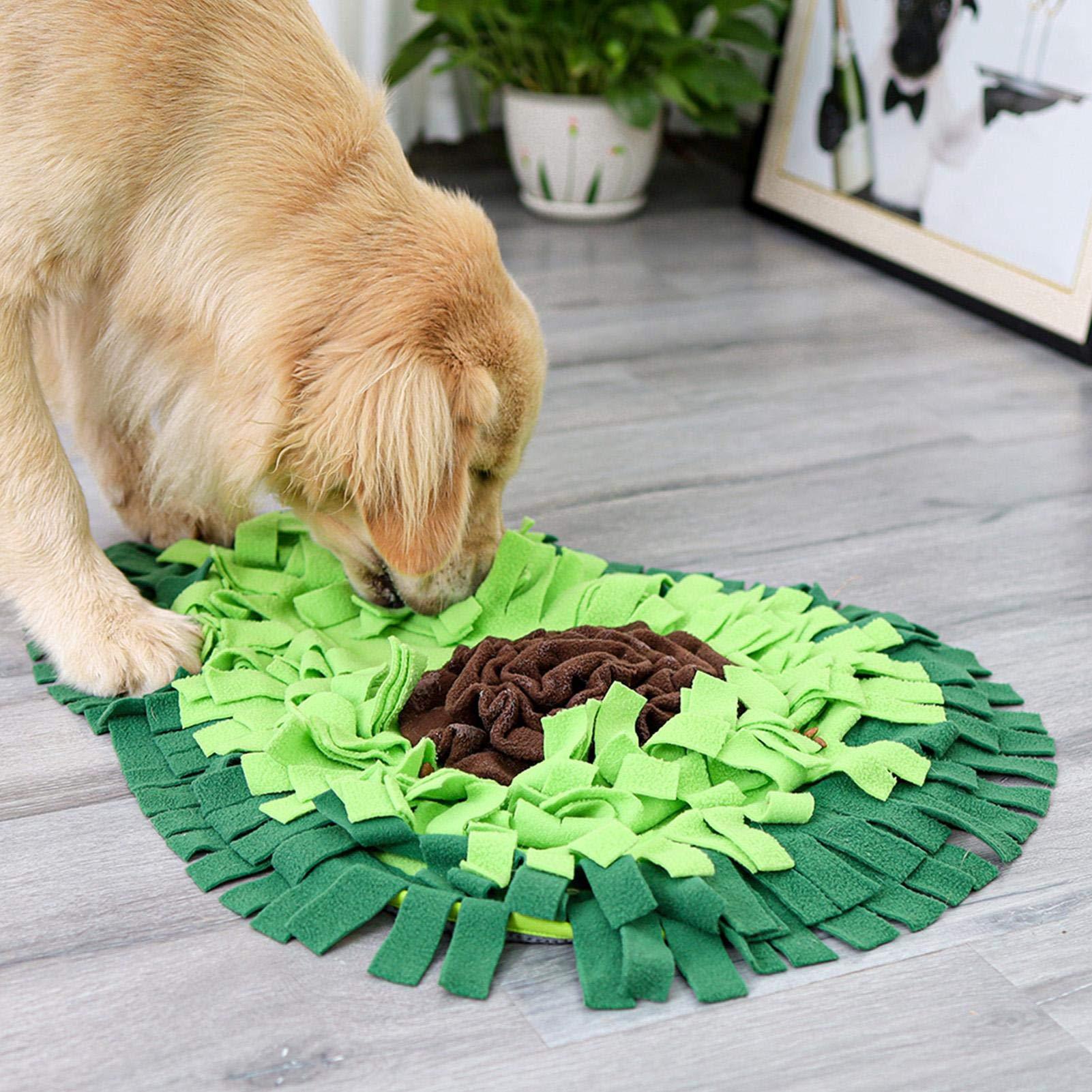 Interactive Dog Snack Feeding Mat for Senses and Mental Stimulation-0