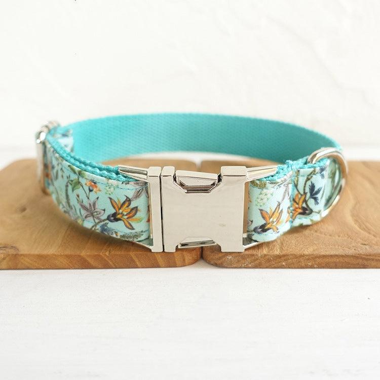 Golden Retriever Flower Collar Water Clear Polyester XS-XL Sizes-0
