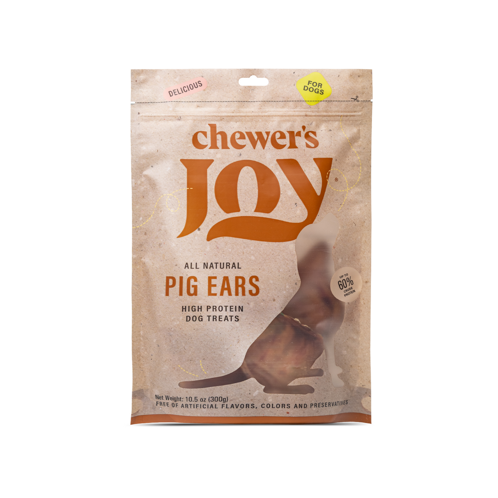 Pig Ears for Dogs 12 Count Natural Single Ingredient Chews-0