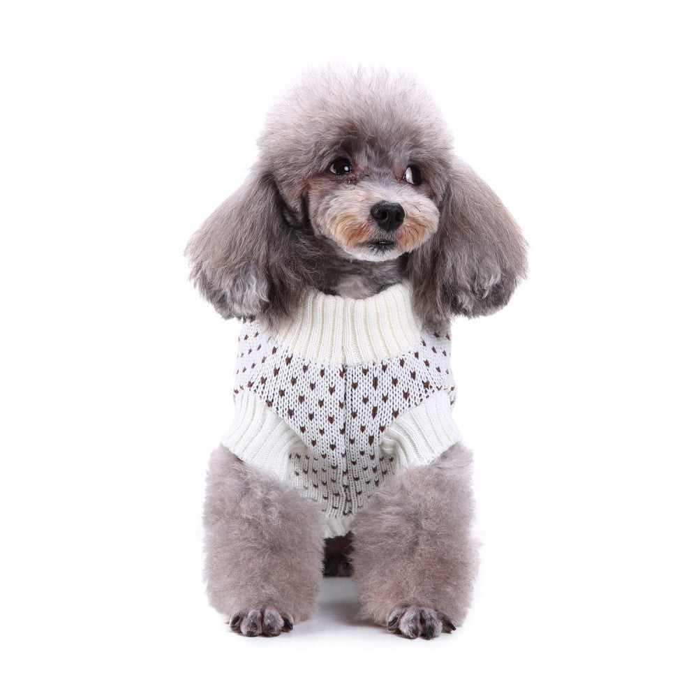 🐾 Cozy Paws Turtleneck Sweater