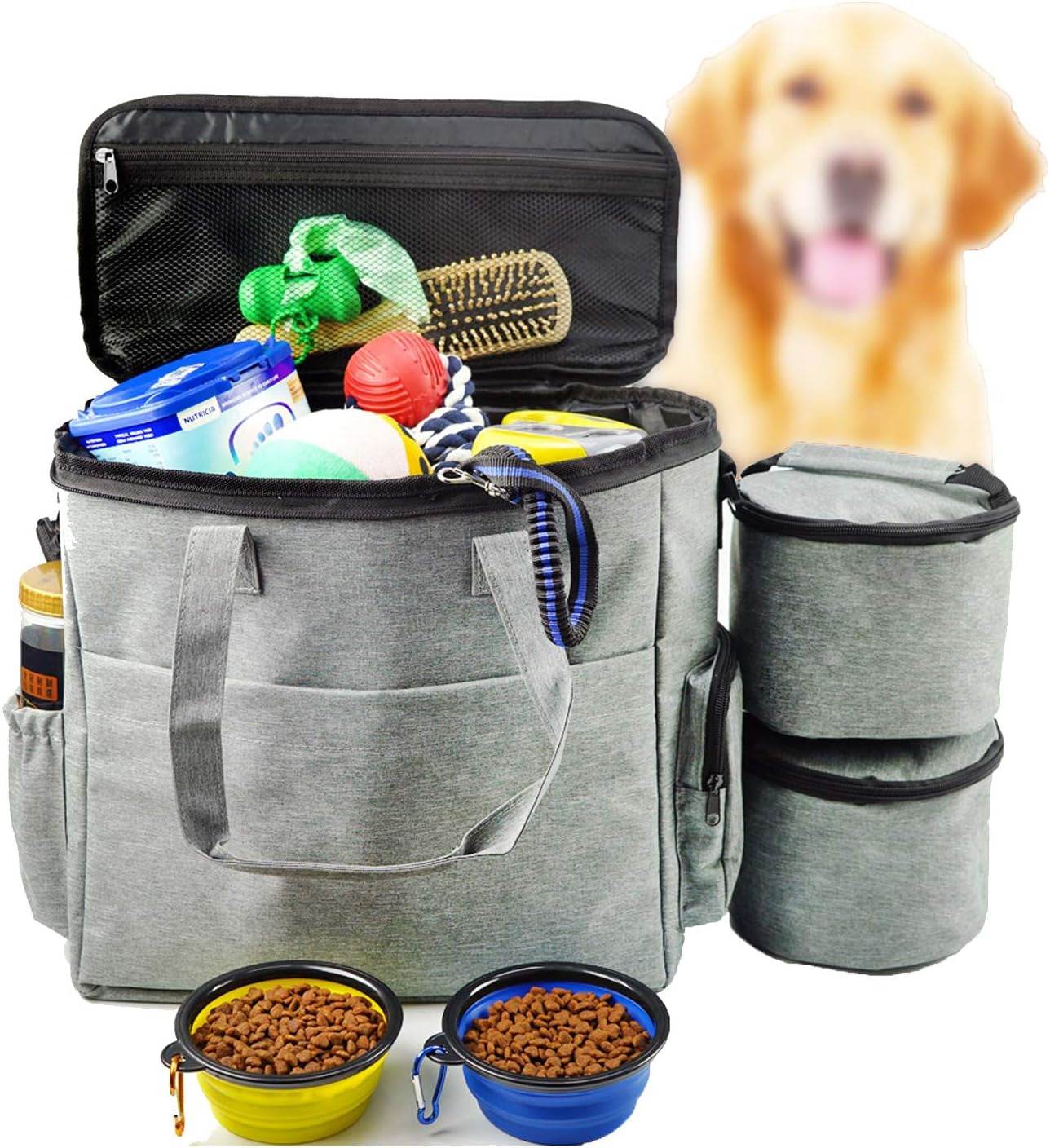 Max & Rex Dog Travel Bag Set
