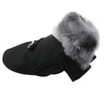 Faux Fur Collar Winter Dog Coat