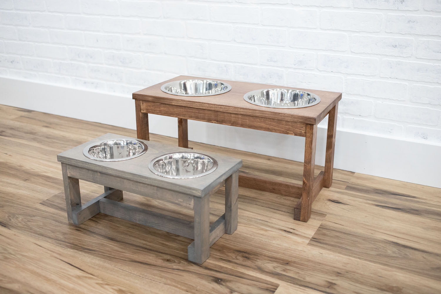 Elevated Dog Bowl Stand, Raised Pet Feeder-4