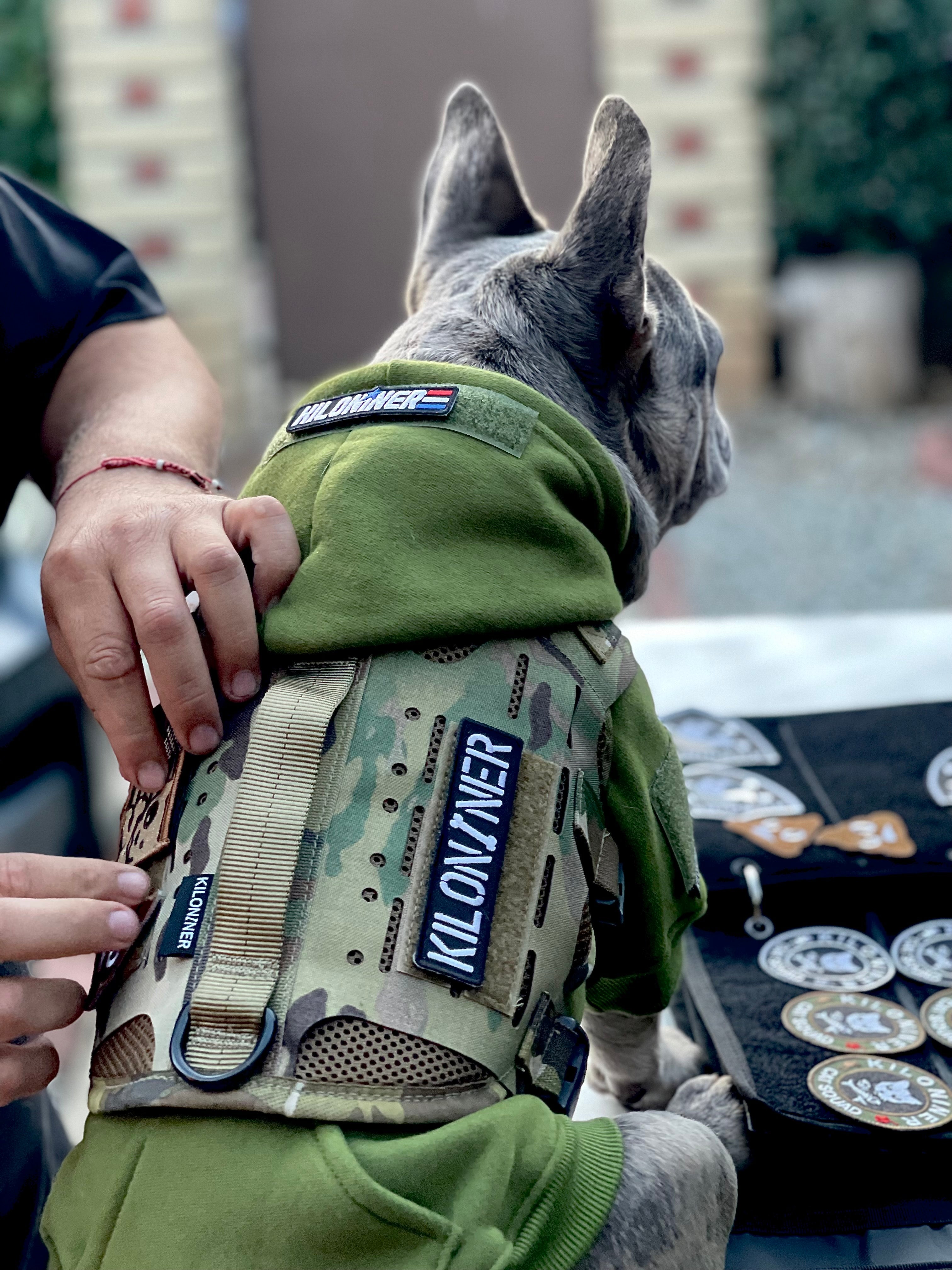 Adventure Ready Tactical Dog Hoodie