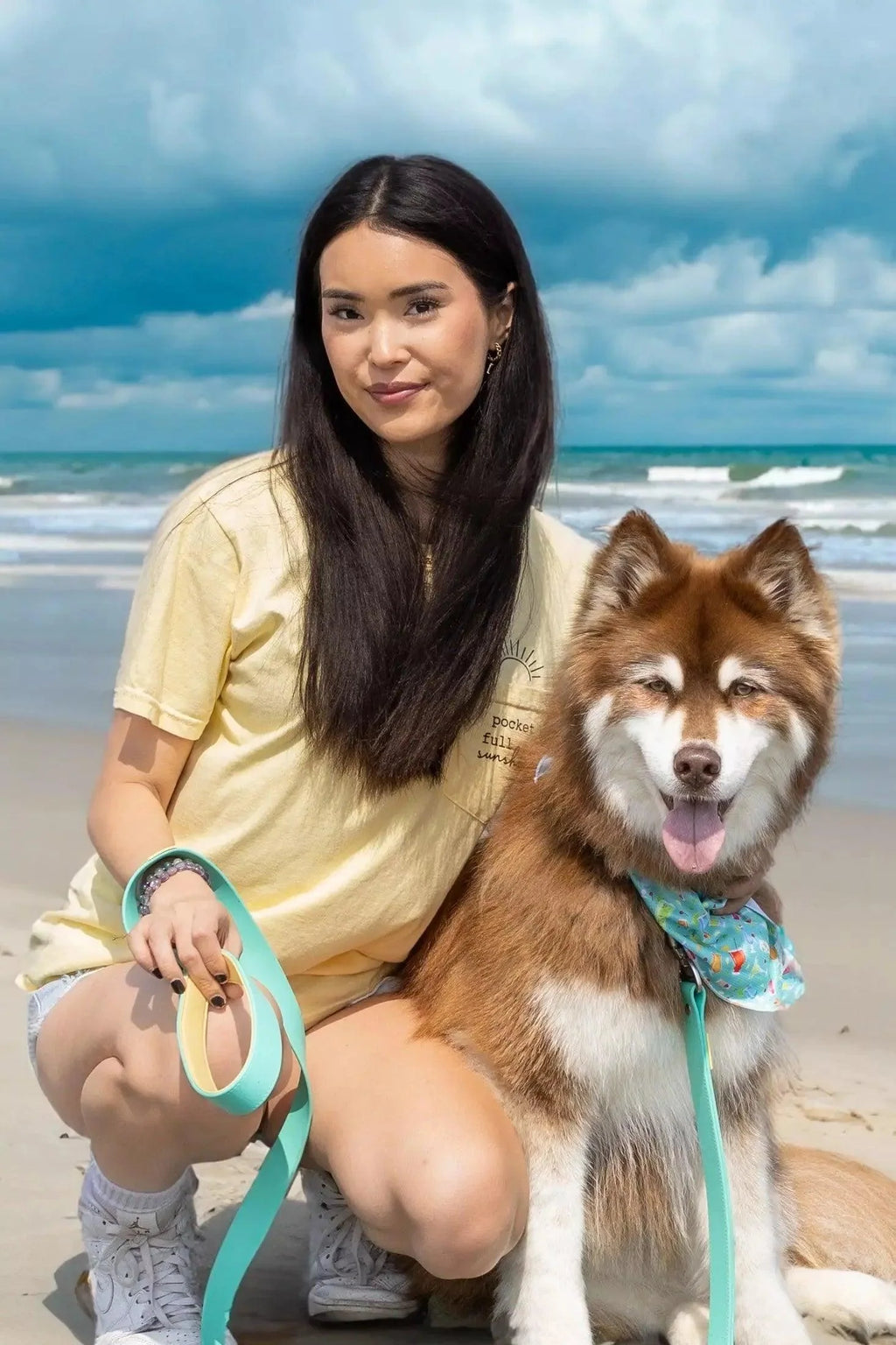 Island Vibes Waterproof Dog Collar-4