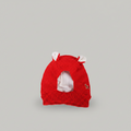 Bunny Business Knit Dog Hat