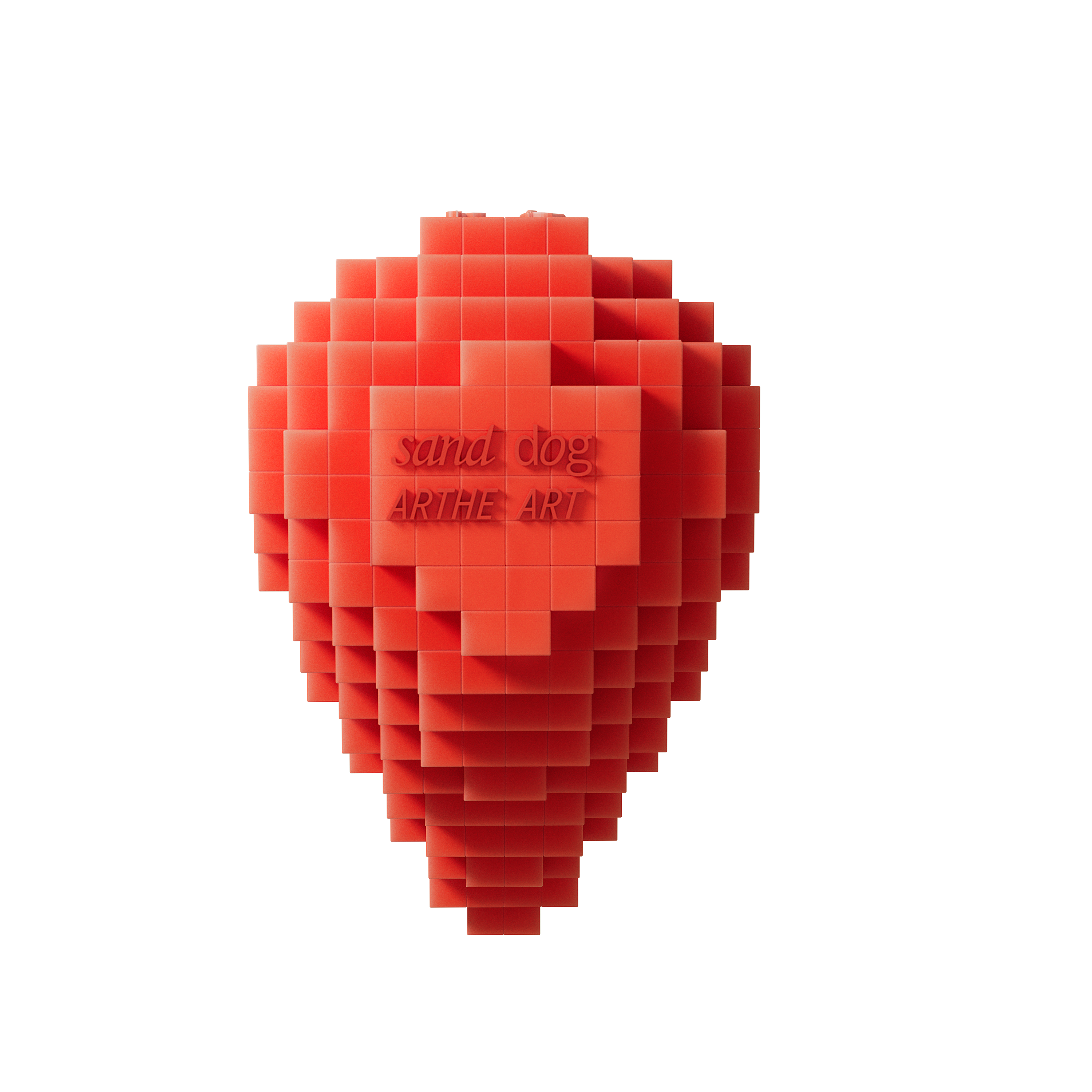 ART HEART WATERMELON-1
