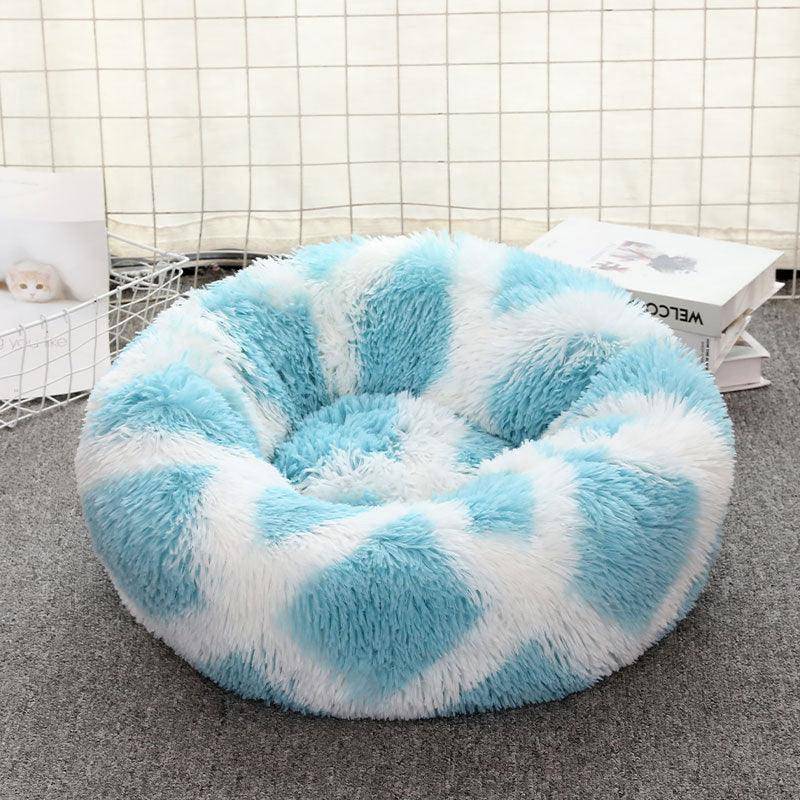 Luxury Paws Plush Haven Pet Bed for Dogs and Cats All Sizes-1