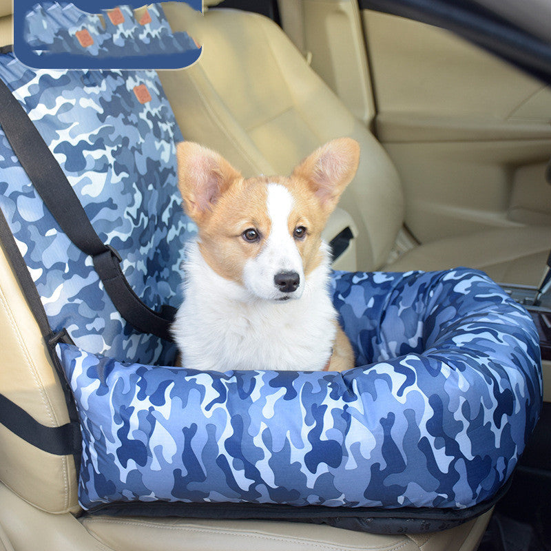 Cozy Travel Car Seat & Bed for Small Dogs