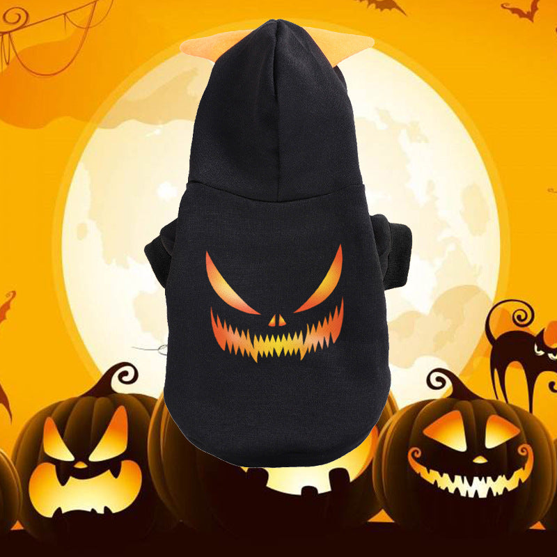 Little Monster Halloween Dog Hoodie