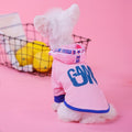 Breathable Mesh Hooded Dog Vest Summer Shirt for Small Dogs-0