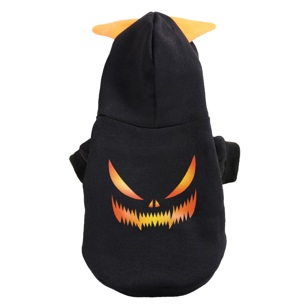 Little Monster Halloween Dog Hoodie