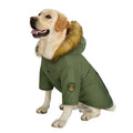 Cozy Canine Cotton Jacket for Large Dogs Warm Stylish Winter Wear-4