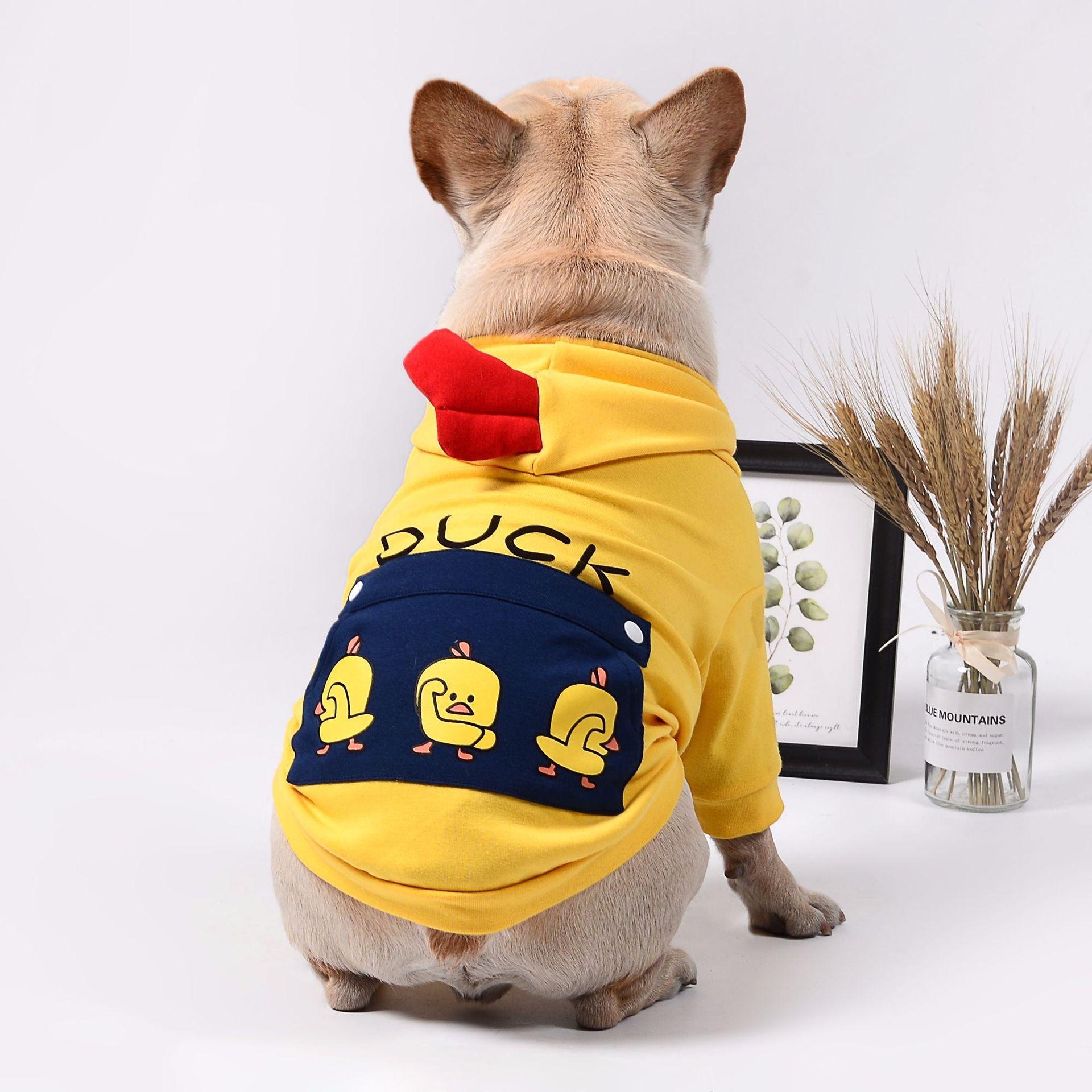 Cozy Cotton Dog Sweatshirt Warm Stylish Pet Apparel for All Sizes-2