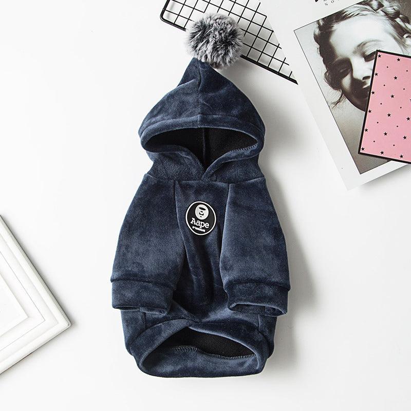 Cozy Pet Hoodie for Dogs Warm Adjustable Hoodie Sweater XS-XXL-7