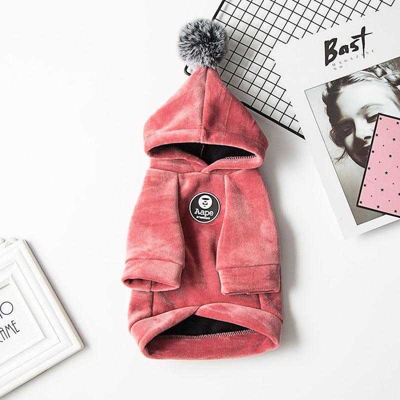 Cozy Pet Hoodie for Dogs Warm Adjustable Hoodie Sweater XS-XXL-1