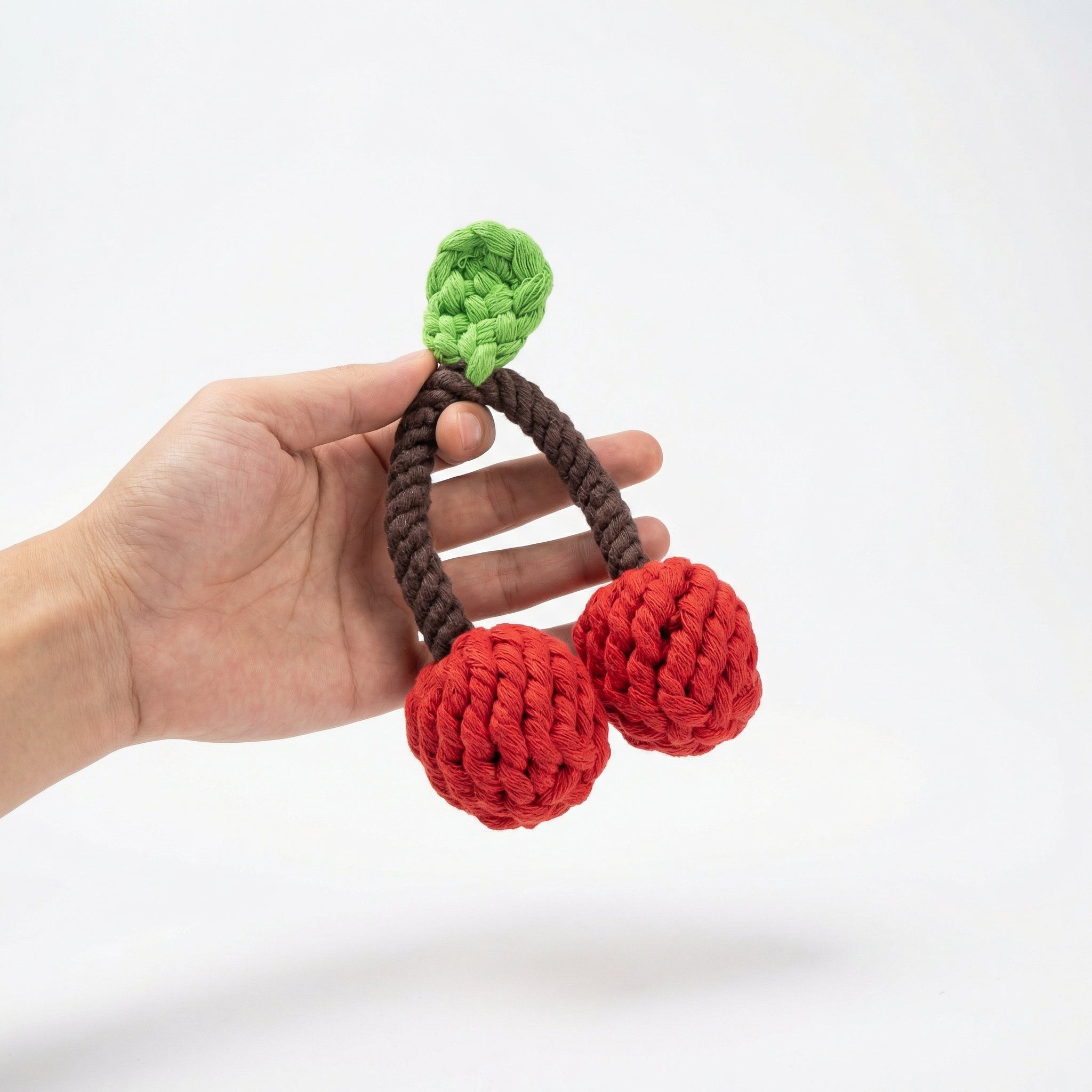 Handcrafted Cherry Pet Rope Toys-3