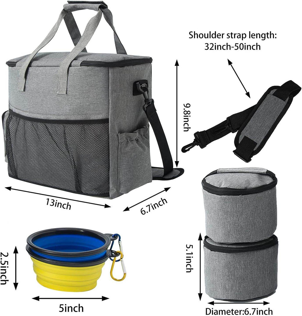 Max & Rex Dog Travel Bag Set