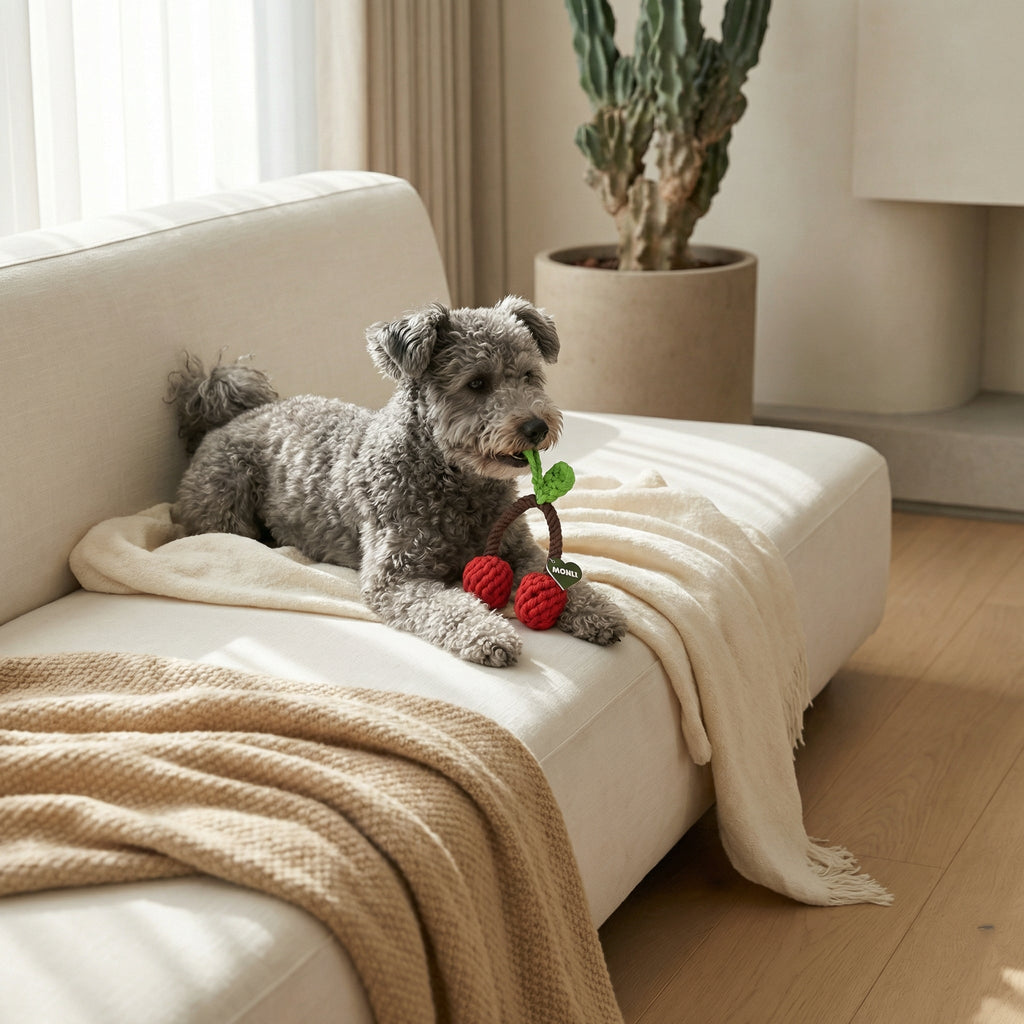 Handcrafted Cherry Pet Rope Toys-4