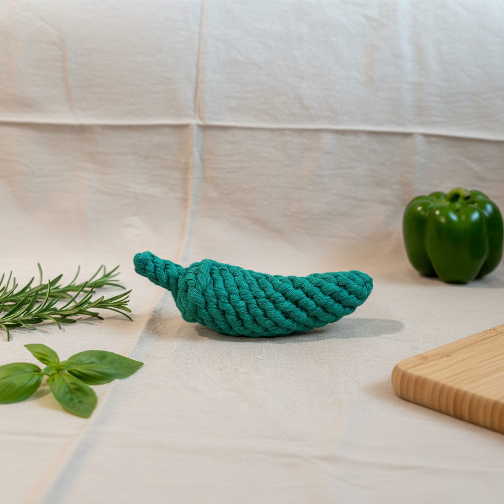 Handcrafted Jalapeno Pet Rope Toys-1