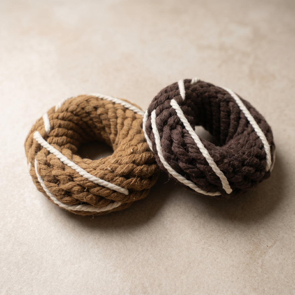 The Donut Pet Toy | Handcrafted-0