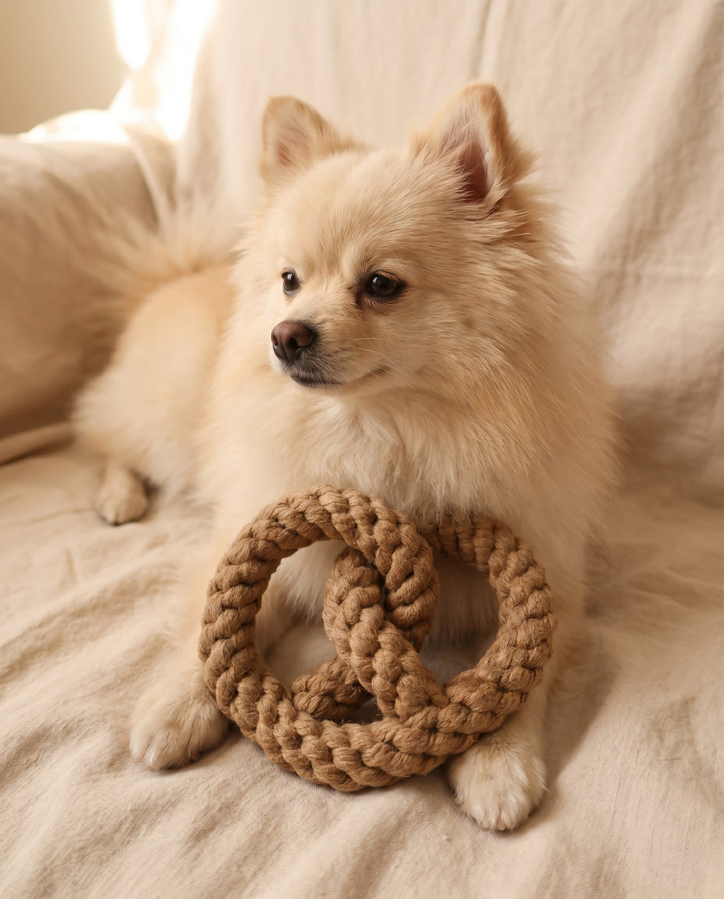 The Pretzel Pet Toy | Handcrafted-3