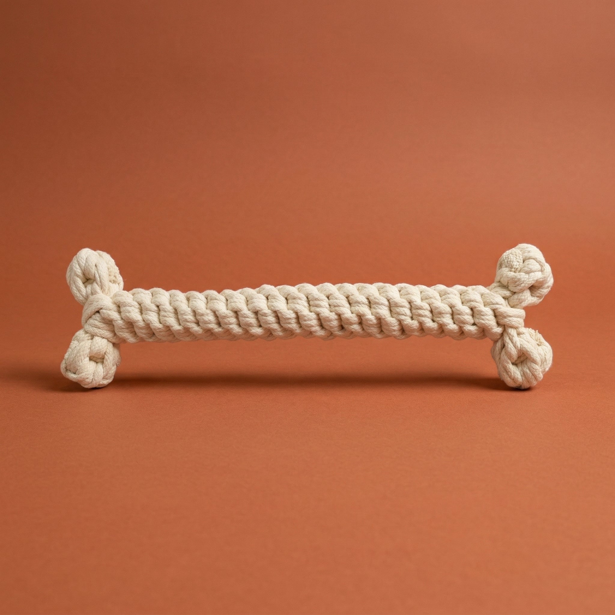 The Jumbo White Rope Bone Toy-1
