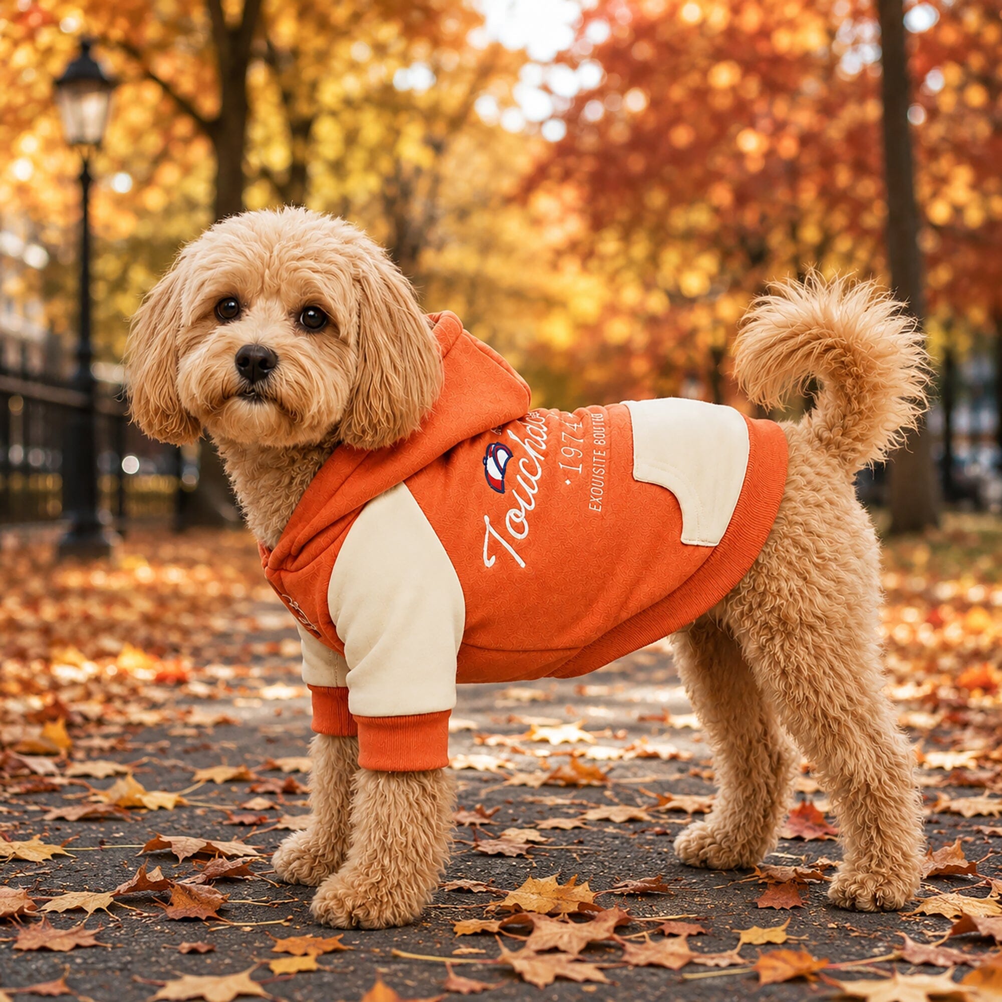 Heritage Soft-Cotton Fleece Dog Hoodie