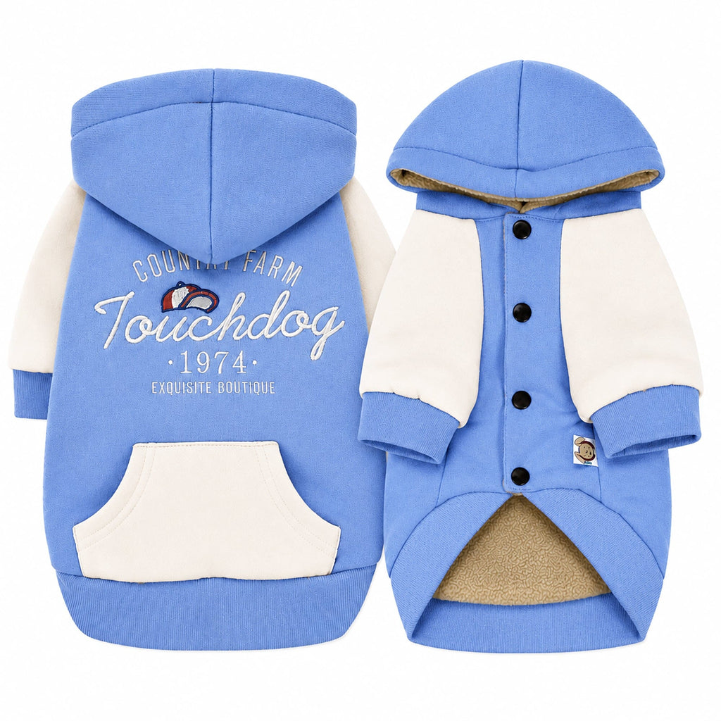 Heritage Soft-Cotton Fleece Dog Hoodie