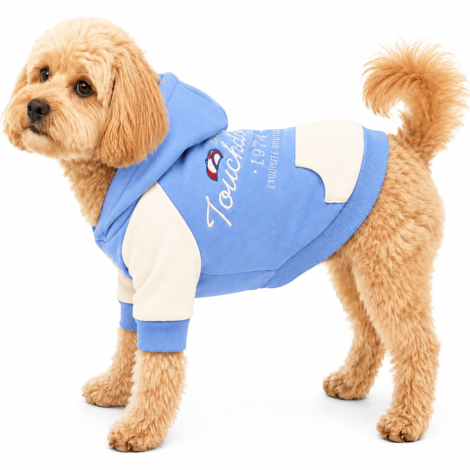 Heritage Soft-Cotton Fleece Dog Hoodie