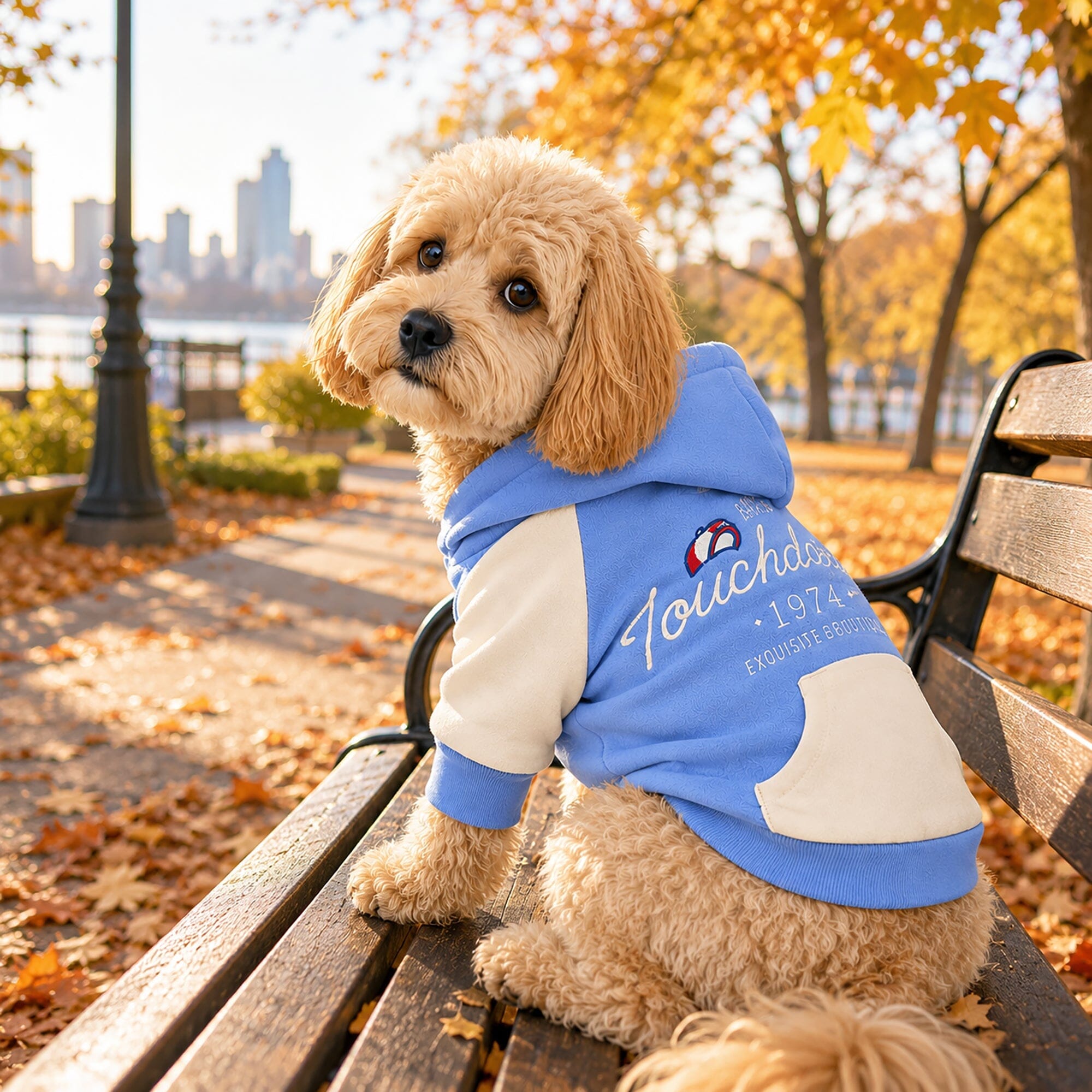 Heritage Soft-Cotton Fleece Dog Hoodie