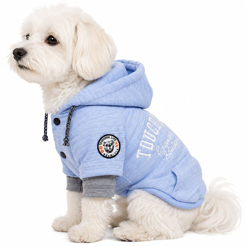 Hampton Beach Ultra-Soft Hooded Dog Sweater