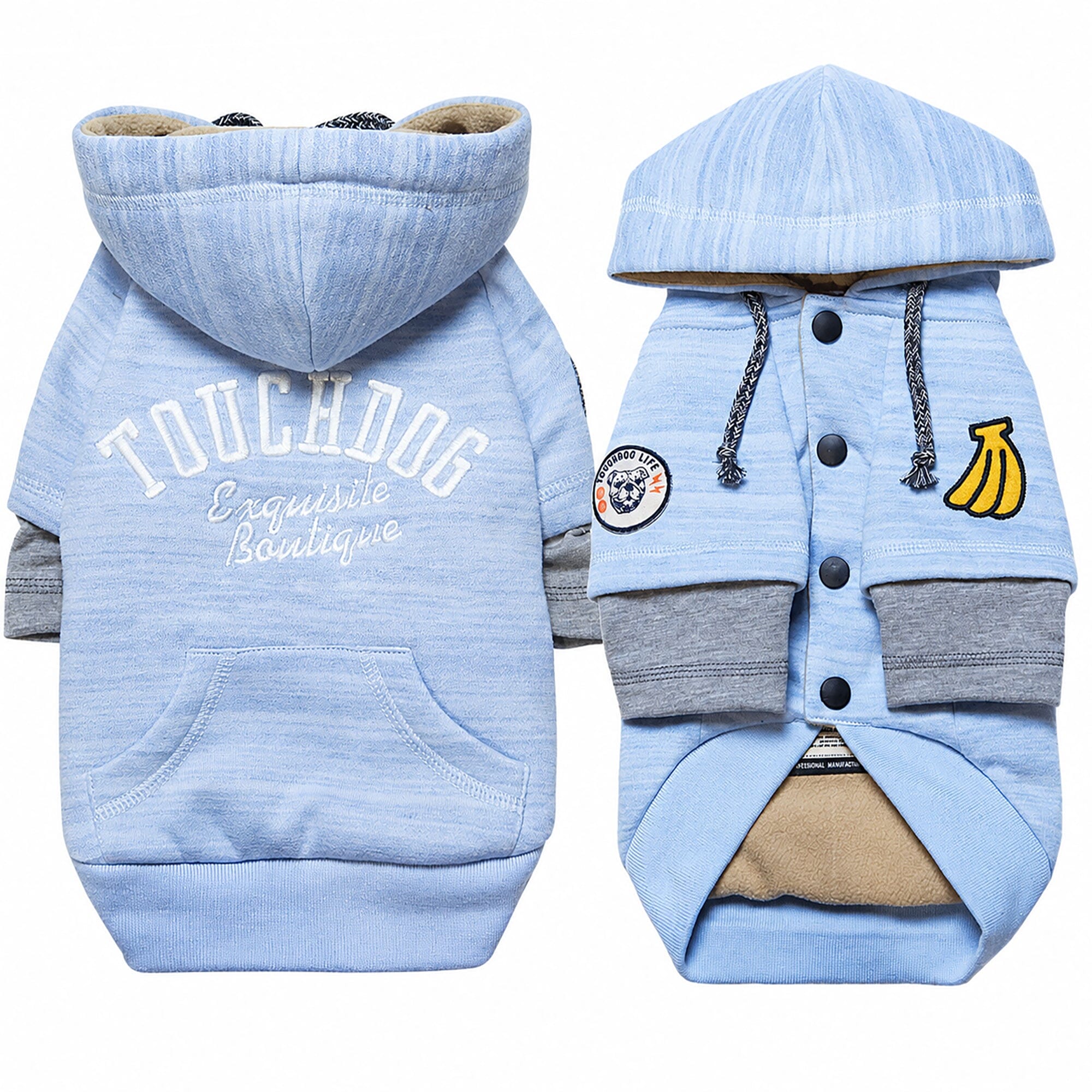 Hampton Beach Ultra-Soft Hooded Dog Sweater