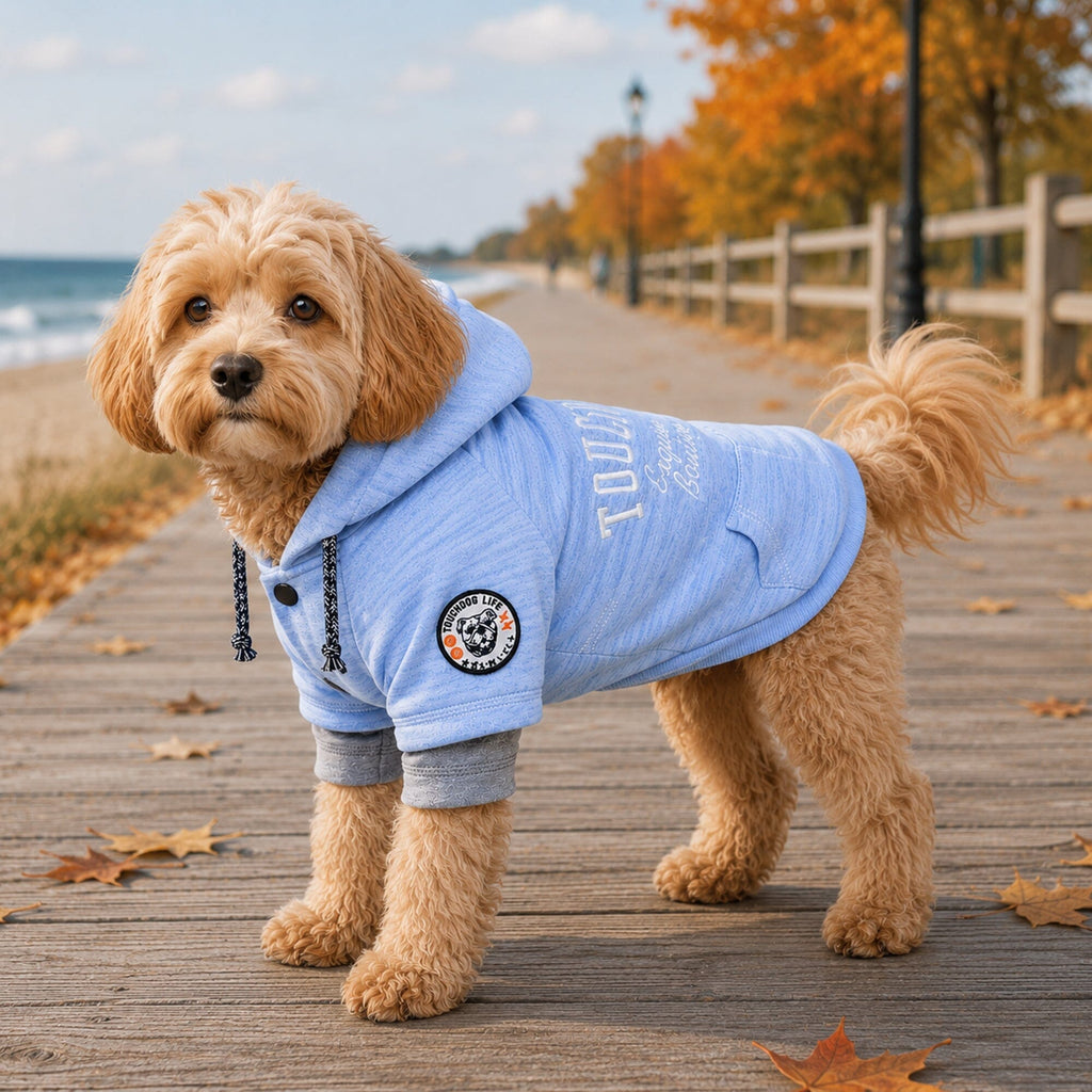 Hampton Beach Ultra-Soft Hooded Dog Sweater