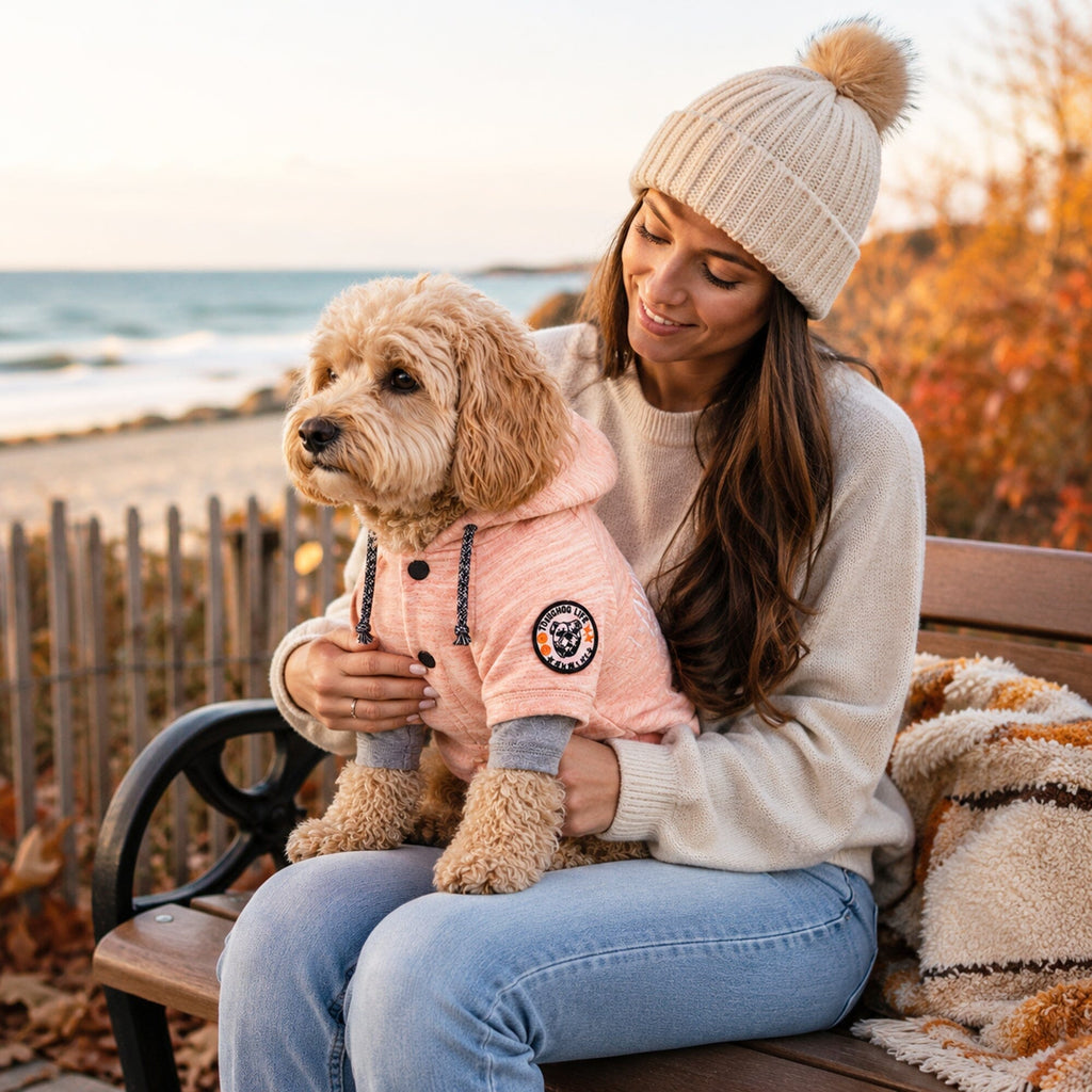 Hampton Beach Ultra-Soft Hooded Dog Sweater